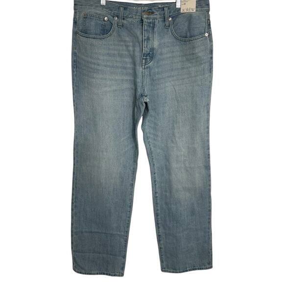 J. Crew '84 Slouchy Jean Women's 31 Mid-Rise Anchor Pocket Rigid RE-84-IDG NEW - Picture 1 of 10